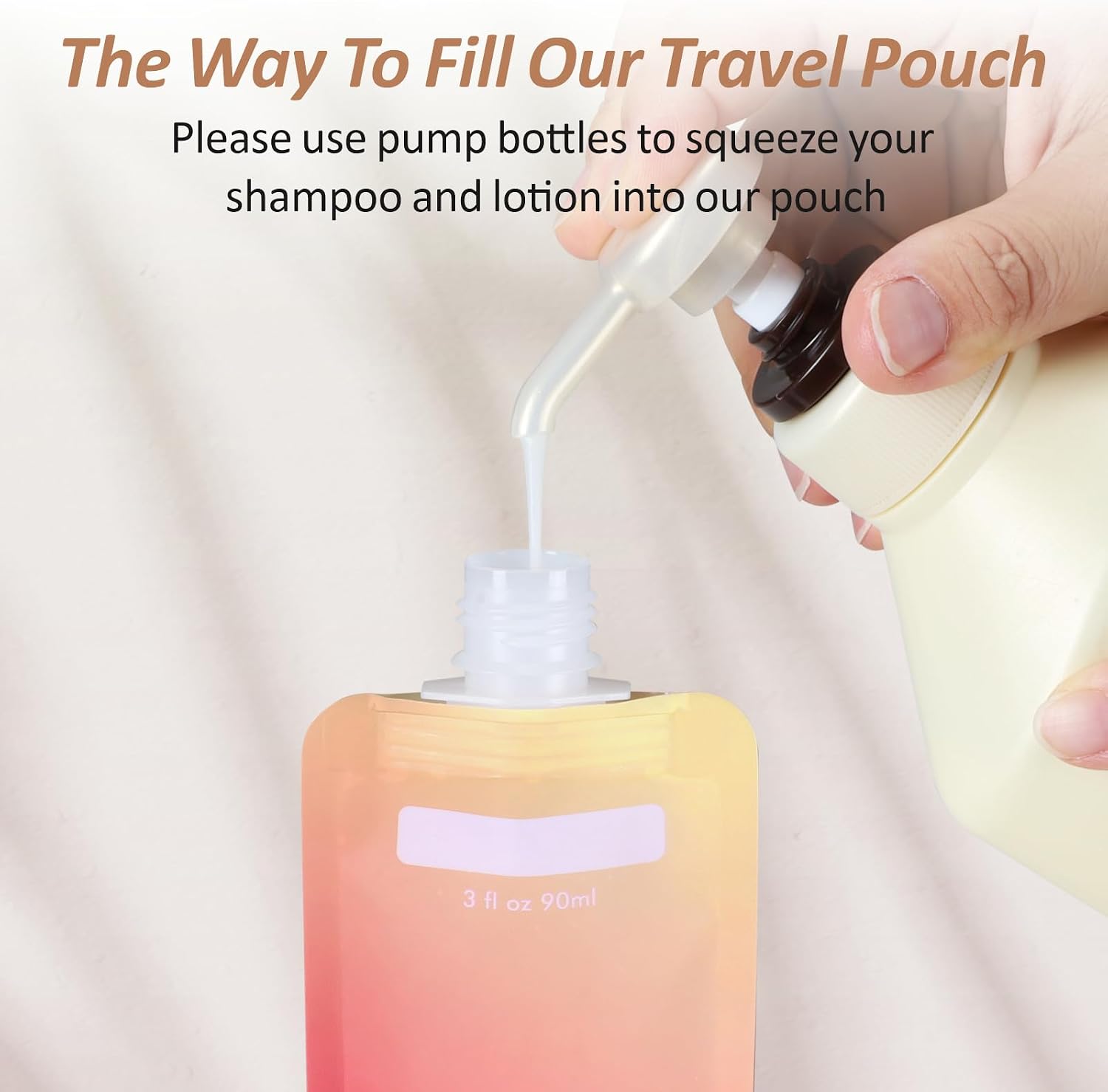 PACKISM 12 Pack Travel Pouches for Toiletries - 90ml 3 oz Liquid Containers - Image 5