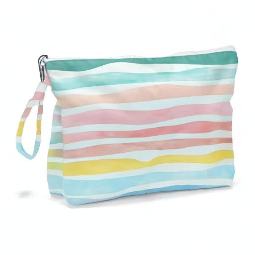 Fokongna Wet Dry Bag – Waterproof Travel Bag, Large Zipper Pouch for Swimsuits, Diapers, Toiletries, Makeup for Women & Girls - Image 8